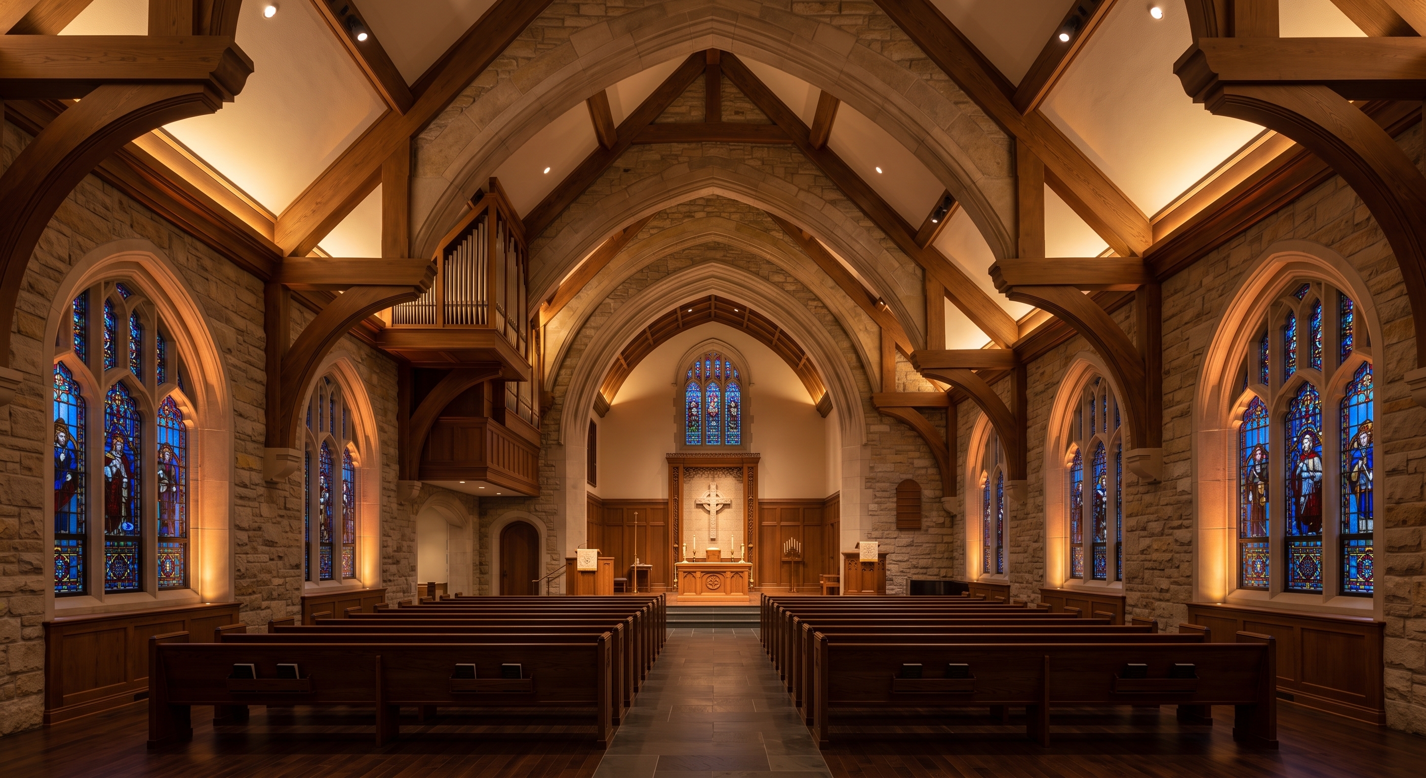 Example of a church building that Highlights Electrical could help with 